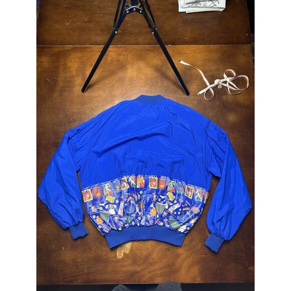 VTG 90s Official US Open Tennis Full Zip Windbreaker By Ferons Size XL RARE - Picture 14 of 14